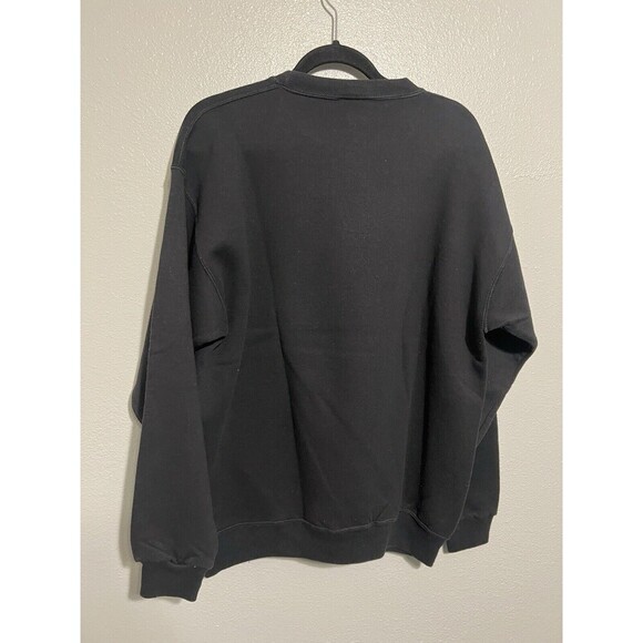 Vintage Hard Rock Cafe Dallas Black Crewneck Sweater Large USA - Picture 6 of 6
